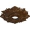 Ekena Millwork Riley Ceiling Medallion (Fits Canopies up to 4 5/8"), 18"OD x 3 1/2"ID x 1 1/2"P, Root Beer Crackle CM18RLRBC - alternate 3